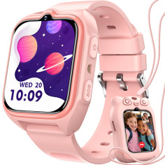 Montre connectée enfant BLACKVIEW avec GPS - écran 1,75" Rose