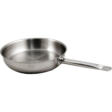 Poele - BAUMALU - Ligne Professionnelle 32 - Inox - Extra large - Usage intensif