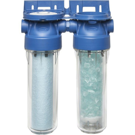 Station antitartre duplex - BWT - PUREPHOS - 4-en-1 - Cartouches ARCTIC 20 µm + PURESILI
