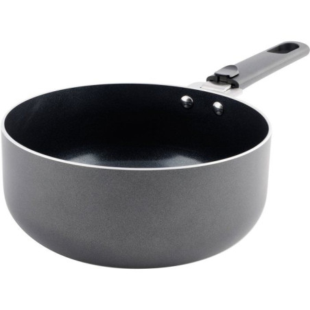 Casseroles - COSY & TRENDY - Click Set 3 - 16 a 20 cm - Antiadhésif - Poignée amovible