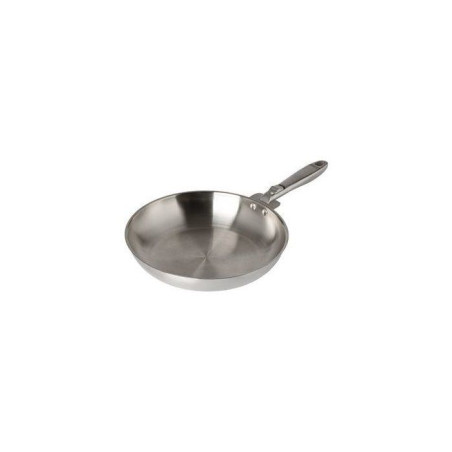 Poele - PYREX - Infinity - 24 cm - Inox - Poignée amovible - Sans poignée