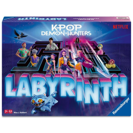 Ravensburger - KPop Demon hunters - Jeu de Société Classique - Enfant et Famille - 2 a 4 Joueurs des 7 Ans - 12002422