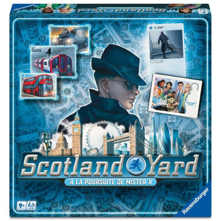 Ravensburger - Scotland Yard - Jeu pour les familles - 2 a 6 joueurs des 8 ans - 45 - 60 minutes - 25182 - Version française