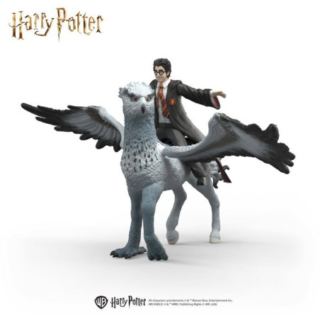 Set de figurines - SCHLEICH - 14947 - Harry sur Buck - Wizarding World - Des 6 ans - Peinte a la main