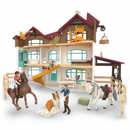 Coffret de jeu - SCHLEICH - 42785 - Villa de Lakeside - Horse Club - 157 pieces - Des 5 ans