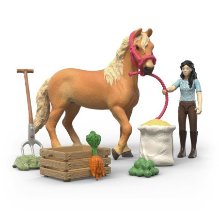 Coffret de jeu - SCHLEICH - 42797 - Kit de Soins d'Emily - Horse Club - 15 pieces - Des 4 ans