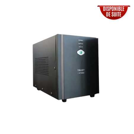 Onduleur TRUST 850 VA / 500 W avec batterie 1×12 V 7 Ah Modèle T‑UPS850