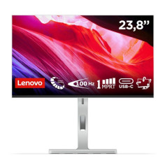 Ecran PC LENOVO L24m-4A - 23,8 - FHD - 100Hz - Dalle IPS - 1ms - USB-C - Pied réglable en hauteur