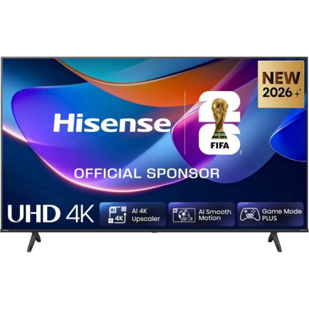 Hisense 65A6S - TV LED 65" (164 cm) - 4K UHD 3840x2160 - HDR10+ - Smart TV Vidaa - 3xHDMI 2.1 - WiFi