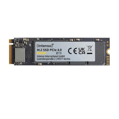 INTENSO - MI500 - SSD Interne - 2 To - NVMe M.2 PCIe Gen 4x4 - Vitesse de lecture jusqu'a 5 300 Mo/s