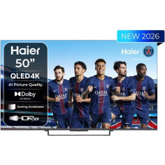 Haier H50S85GUX - TV QLED 50 (126 cm) - 4K UHD 3840 x 2160 - Dolby Vision - Google TV - 4xHDMI 2.1 - WiFi