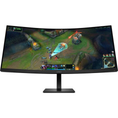 Ecran PC Gamer Incruvé OMEN 34c G2 - 34 WQHD - 180Hz - Dalle VA - 1ms - Plage de réglage en hauteur