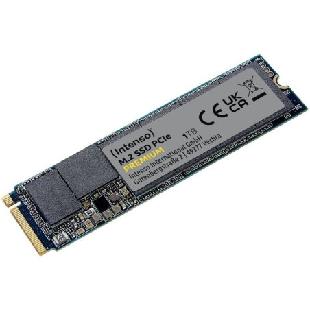 INTENSO - Premium - SSD Interne - 1 To - NVMe M.2 PCIe Gen 3x4 - Vitesse de lecture jusqu'a 2 100 Mo/s