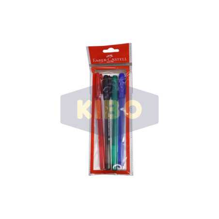 Pochette de 4 stylos couleurs assortis