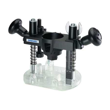 Adaptation défonceuse plongeante DREMEL 335 - Accessoire pour outil multi-usage type 3000 ou 4000 - Noir