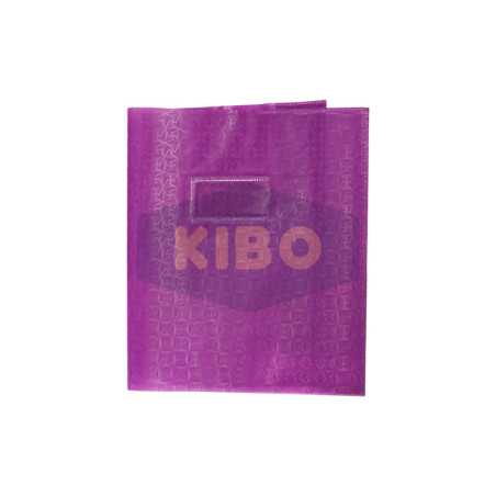 Protège cahier épais violet grand format