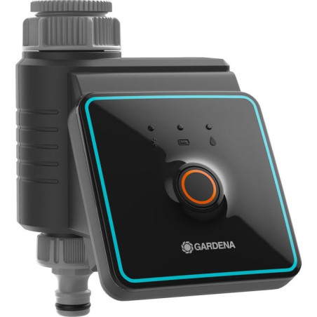 Programmateur - GARDENA - Bluetooth - Pour robinets 20/27 et 26/34 - 3 programmes indépendants