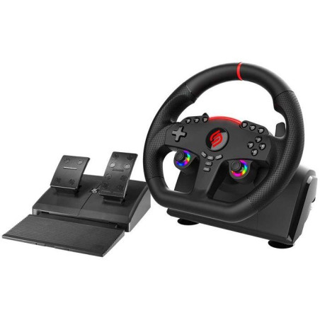 Volant gaming - SUBSONIC - Double joysticks LED - PS4 PC Switch Switch 2 Xbox One Xbox Series