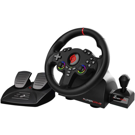 Volant gaming - SUBSONIC - Double joysticks LED + levier - PS4 PC Switch Switch 2 Xbox One Xbox Series