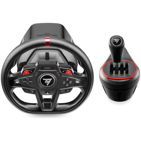 Pack volant - THRUSTMASTER - T248R Shifter Pack - Volant T248R - Levier de vitesse TH8S - Pédalier PC PlayStation