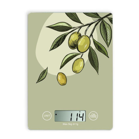 Balance de cuisine électronique - LIVOO - DOM451OL - Plateau en verre - 5 kg - Tactile