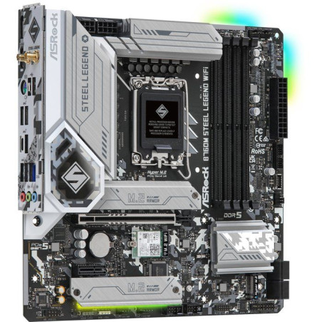 Carte mere - ASROCK - B760M Steel Legend WiFi - Socket LGA1700 - DDR5 - WiFi 6E