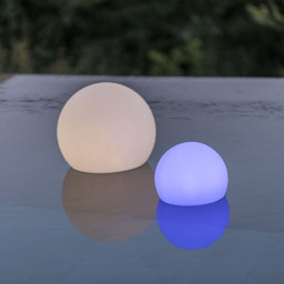 Boule lumineuse flottante -...