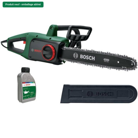 [Produit neuf - emballage abîmé] Tronçonneuse Bosch - UniversalChain 40 (1800W, coupe 40cm , vitesse de chaîne12 m/s) + huil