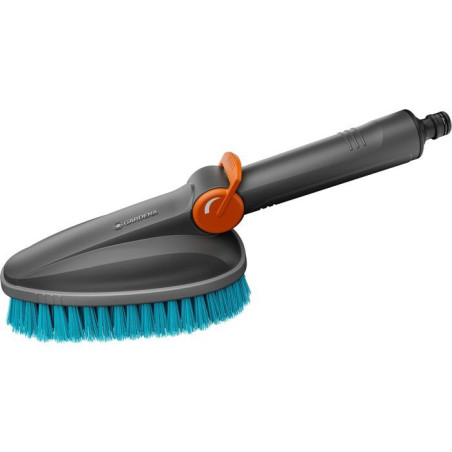 Brosse de lavage main - GARDENA - Taille M - Poils durs - Garantie 5 ans