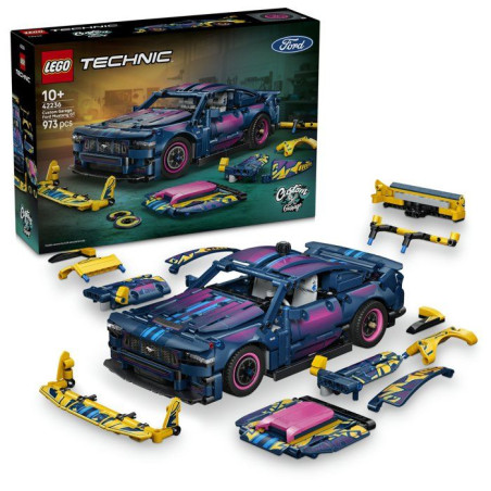 LEGO Technic 42236 Voiture Ford Mustang GT a Personnaliser - Jeu des 10 ans - Idée Cadeau
