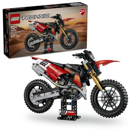LEGO Moto Technic a construire - 42238 - Ducati Desmo450 MX Factory, moto de motocross officielle - Des 10 ans