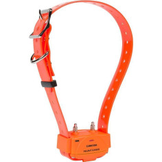 NUM'AXES - Collier seul - CANICOM - avec plasturgie orange et sangle orange fluo NUM'AXES - Collier seul - CANICOM - avec plasturgie orange et sangle orange fluo