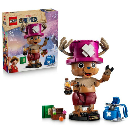 LEGO ONE PIECE 75643 Tony-Tony Chopper - Jouet de Construction des 9 ans Garçon ou Fille