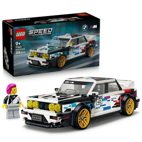 LEGO Speed Champions 77263 BMW M3 (E30) - Voiture Jouet pour Garçon ou Fille des 9 ans