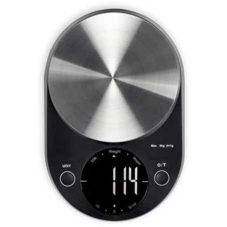 Balance de cuisine électronique - LIVOO - DOM493N - 5 kg - LCD rétroéclairé