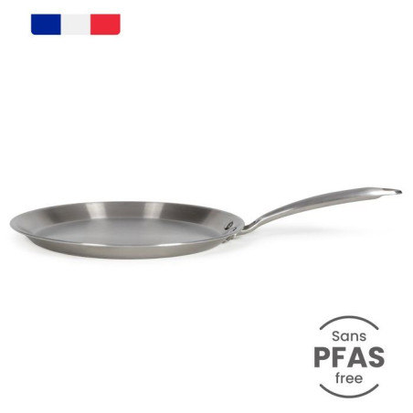 Crepiere inox 28 cm - LIVOO - MEP164 - Tous feux