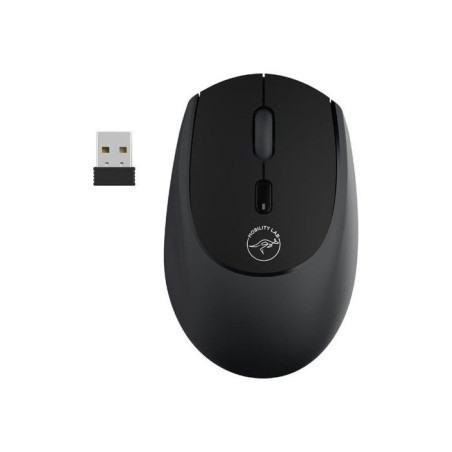 Souris - 2x Bluetooth + récepteur USB 2,4 GHz - MOBILITY LAB - POP GUM - Noir