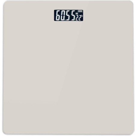 Pese-personne électronique - ONLI - ON1001G - Écran LCD - 180 kg - Verre trempé