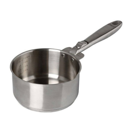 Casserole - PYREX - Infinity - 20 cm - Inox - Poignée amovible - Sans poignée
