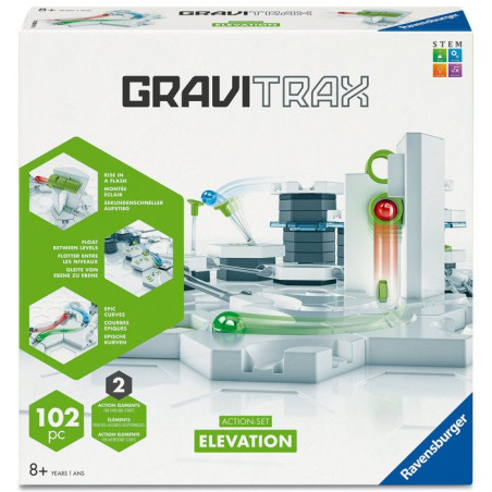 Ravensburger - Gravitrax - Starter Set 102 pieces - Circuit de billes - Jeu de construction créatif - Des 8 ans - 12020011
