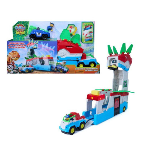 Quartier Général Dino Mobile La Pat' Patrouille - Camion Transformable + Chase - SPIN MASTER - A partir de 3 ans