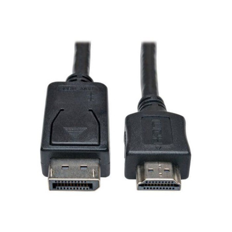 Câble DisplayPort vers HDMI - Eaton - P582-006 - Adaptateur M/M - Longueur 1,8 m - Conversion DP vers HDMI