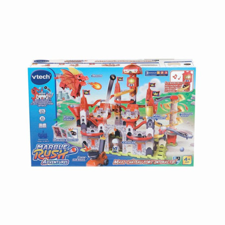VTECH - MARBLE RUSH ADVENTURES - MAXI CHÂTEAU FORT INTERACTIF - Multicolore