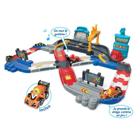 VTECH - TUT TUT BOLIDES - SUPER CIRCUIT RACING (+ ELIOTT, TOP PILOTE) - Multicolore