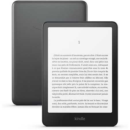 Livre numérique Amazon Kindle Paperwhite Signature Edition (Nouvelle génération) - 32 Go - Autonomie jusqu'à 12 semaines - Noir