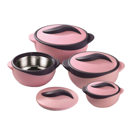 Set Hot Pot Parisa 4 pièces 500 / 1000 / 1500 / 2500 ml PS-1297