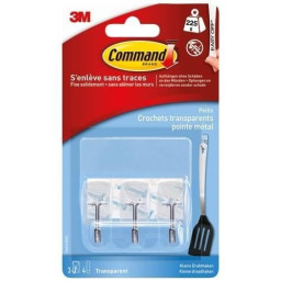 3M COMMAND Crochet clear -...