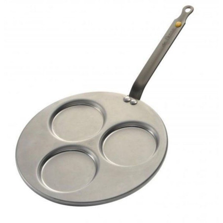 Poele triblinis Minéral B Elément - Ø 27 cm - Gris - Tous feux dont induction