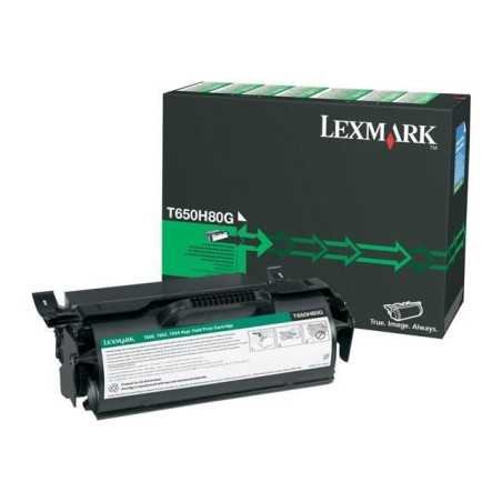 LEXMARK Cartouche de toner T65X - Rendement élevé 25.000 pages - Noir