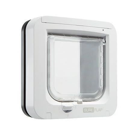 SUREFLAP Chatiere a Puce électronique (blanc/gris)